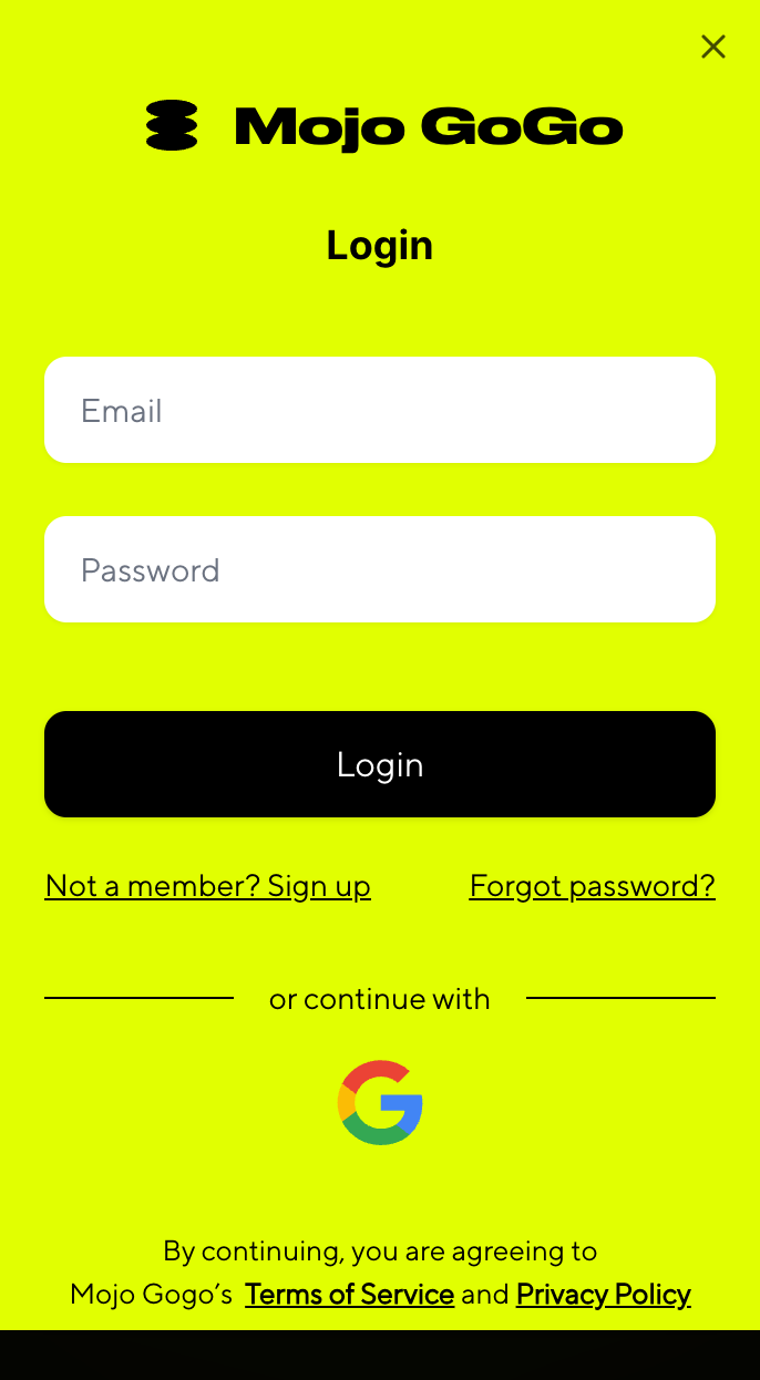 Registration and Login